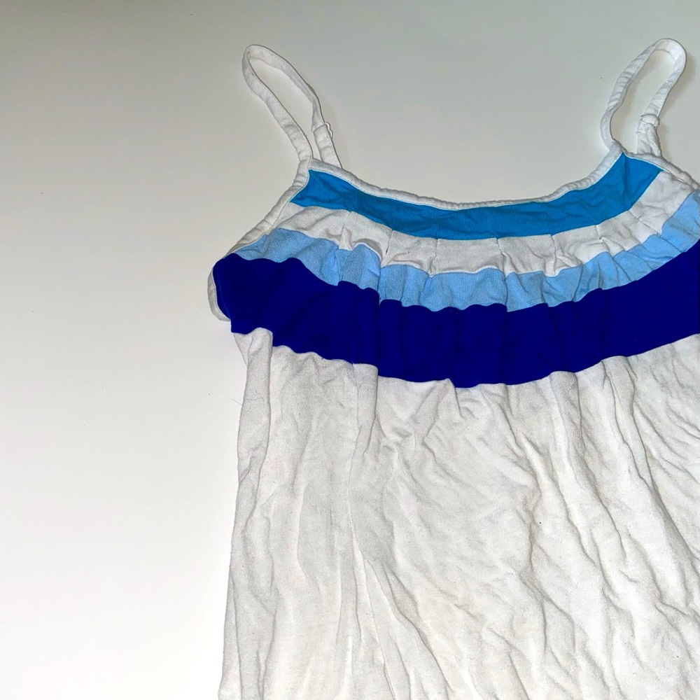 Blue Pastel Tank Top - Size Small